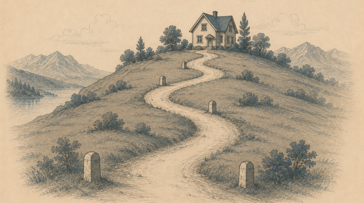 Illustration of the long residence path to Norwegian citizenship by naturalization